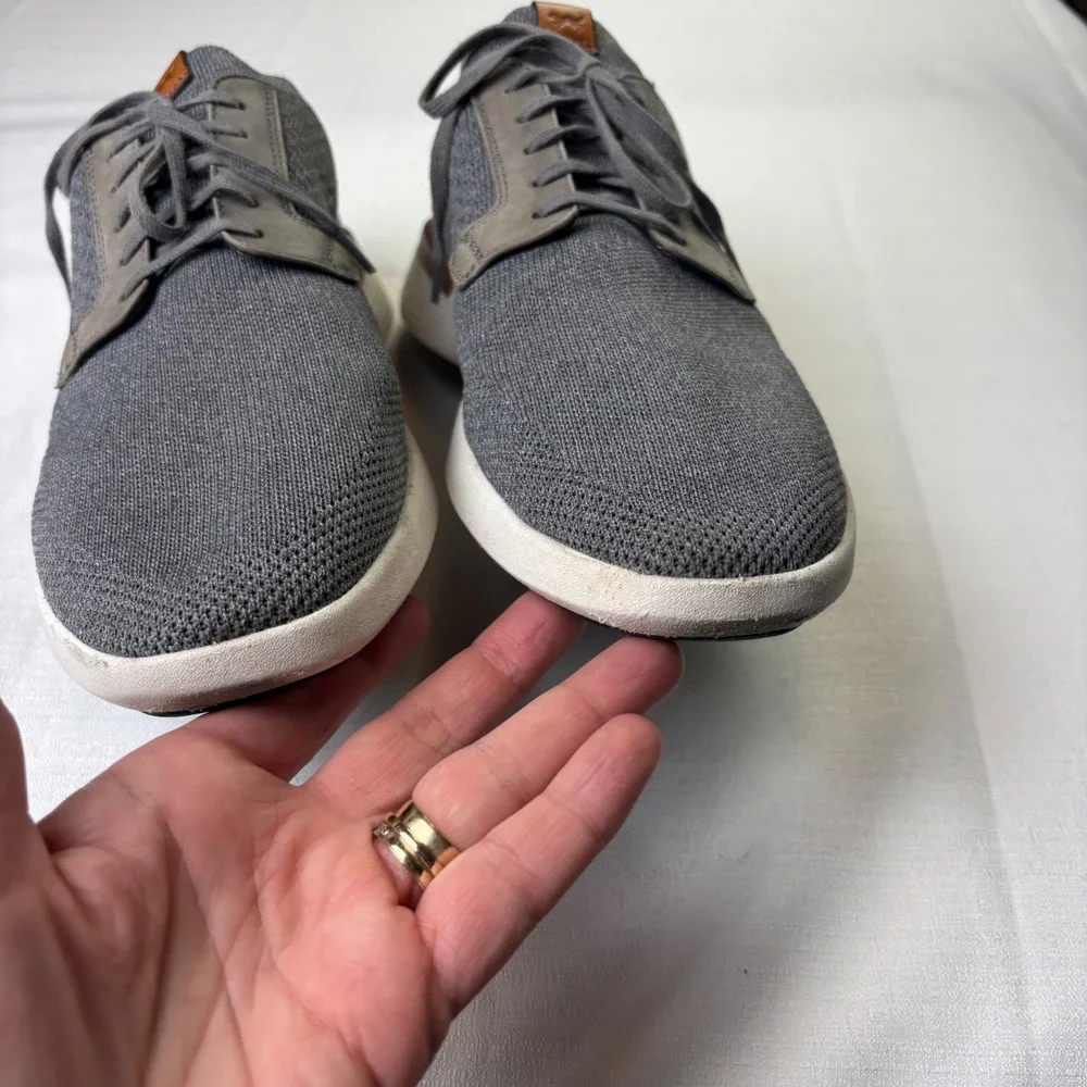 Wolf and Shepherd SwiftKnit Men's Gray‎ Lace Up Sneakers M 9 W 11 Casual Shoes
